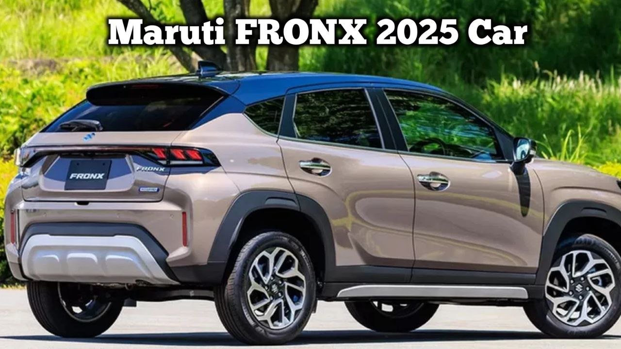 सिर्फ ₹50,000 की डाउन पेमेंट में घर लाएं Maruti FRONX 2025 Car मिलेंगे 6 एयरबैग और कई आधुनिक फीचर्स