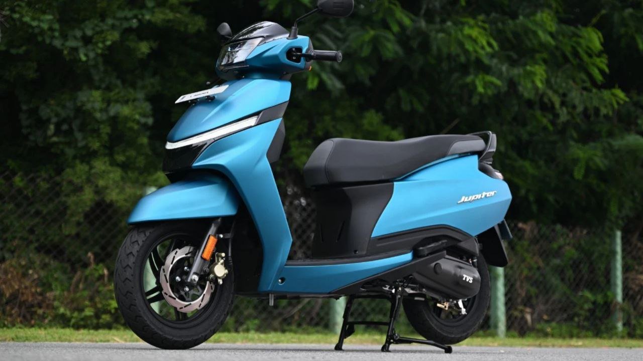 जल्दी मार्केट में लांच होगी TVS Jupiter Electric मिलेगी 160 km की लंबी रेंज और स्टाइलिश लुक सिर्फ 18,000 की कीमत पर